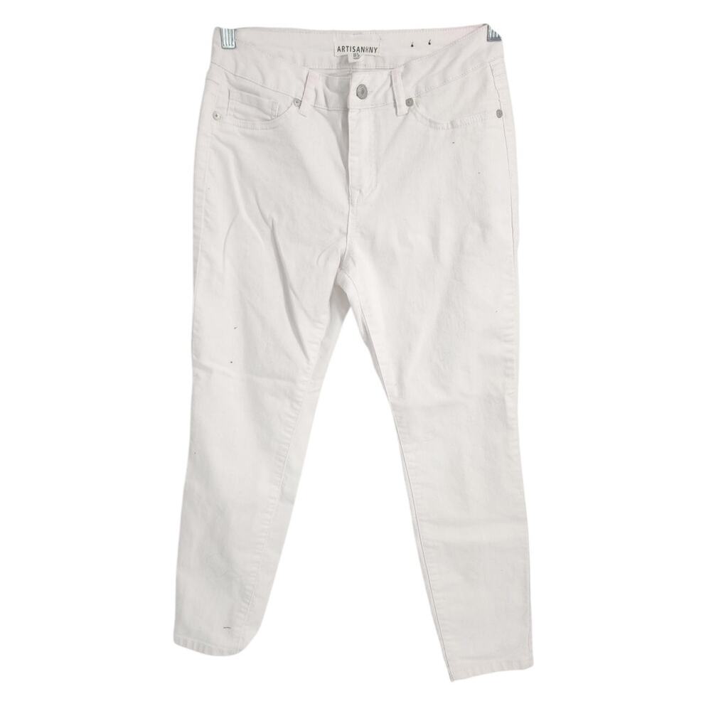 Artisan NY White Skinny Fit Pants - Women's Size 8